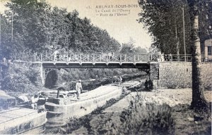 13. AULNAY-SOUS-BOIS<br />
Le Canal de l'Ourcq<br />
Pont de l'Union<br />
